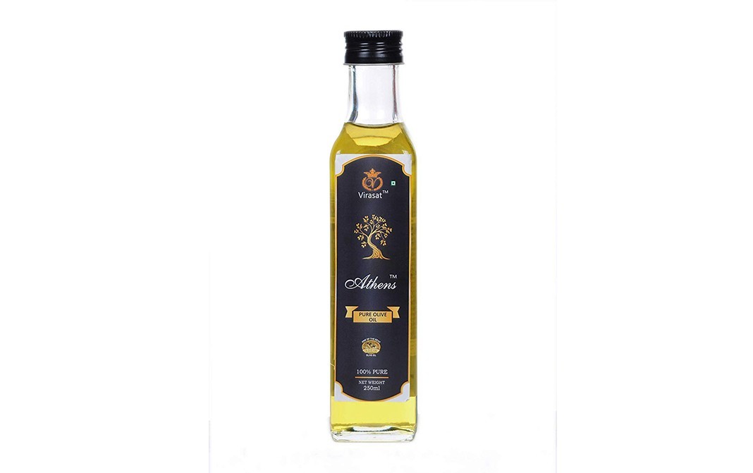 Athens Pure Olive Oil    Plastic Bottle  250 millilitre